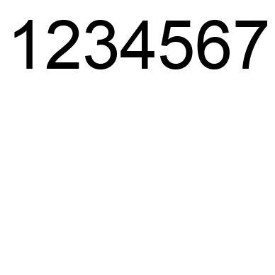 1234567|Properties of 1234567